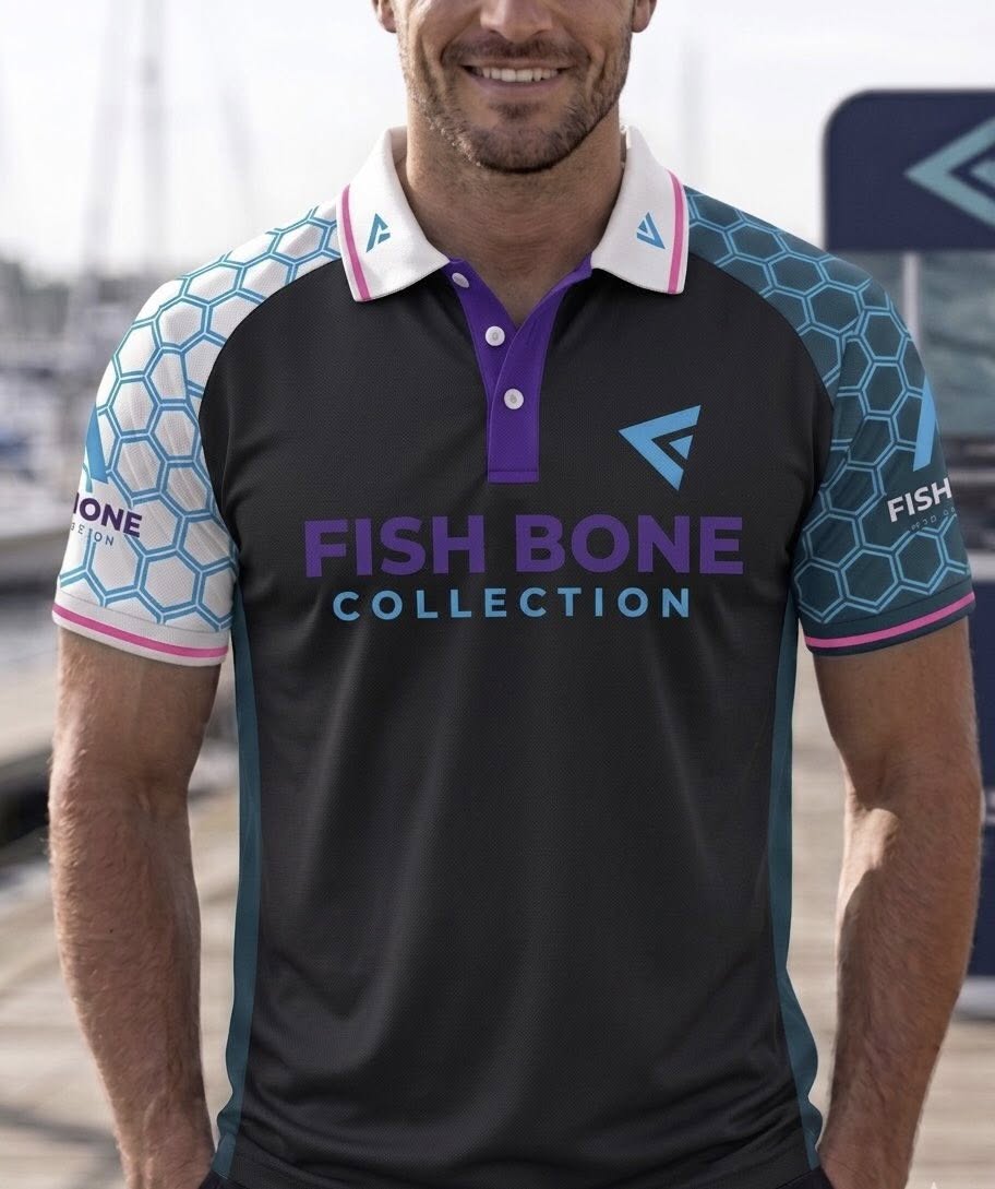 Tournament Series Performance Polo | Fish Bone Collection